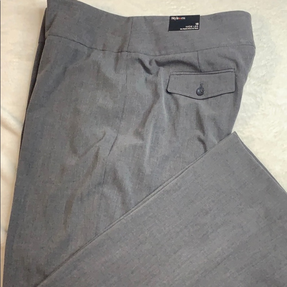 🛑SOLD🛑 Style & Co Women’s Wide Leg Dress Trousers